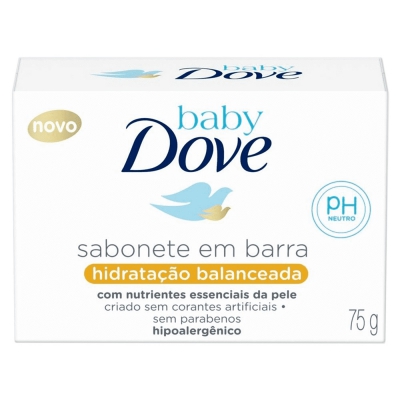 Sabonete Dove Baby Hidratação Balanceada 75G