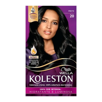 Tintura Koleston Creme 20 Preto