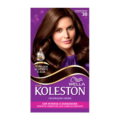 Tintura Koleston Creme 30 Castanho Escuro