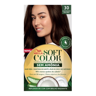 Tintura Soft Color 30 Castanho Escuro 35G