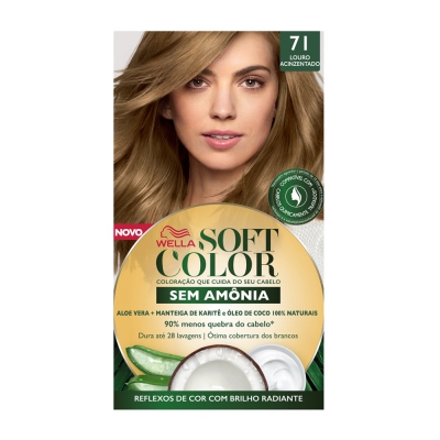 Tintura Soft Color 71 Louro Acinzentado