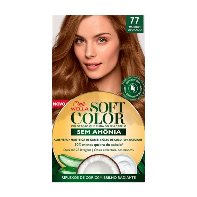 Tintura Soft Color 77 Marrom Dourado