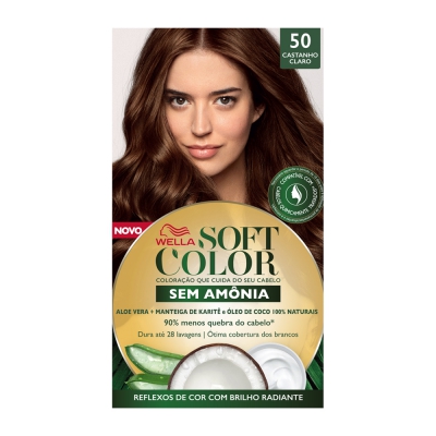 Tintura Soft Color 50 Castanho Claro 35G