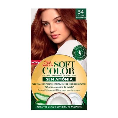 Tintura Soft Color 54 Castanho Acobreado 35G