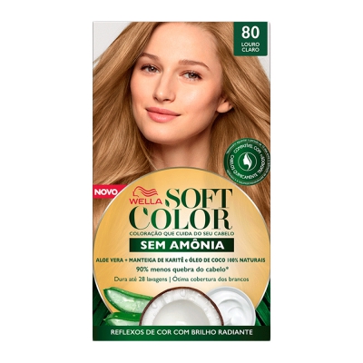Tintura Soft Color 80 Louro Claro