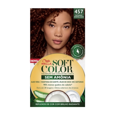 Tintura Soft Color 457 Castanho Avermelhado