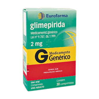 Glimepirida 2Mg 30Cpr Gen.eurofarma