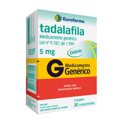 Tadalafila 5Mg 30Cpr Gen.eurofarma
