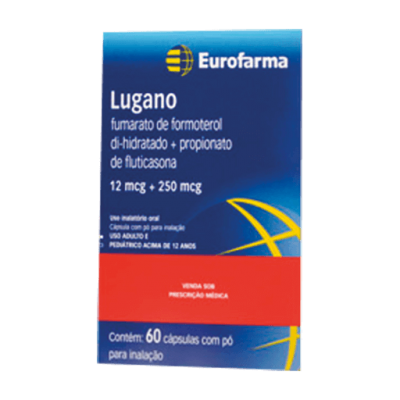 Lugano 12Mg + 250Mcg 60Cps (Refil)
