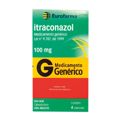 Itraconazol 100Mg 4Cps Gen.eurofarma