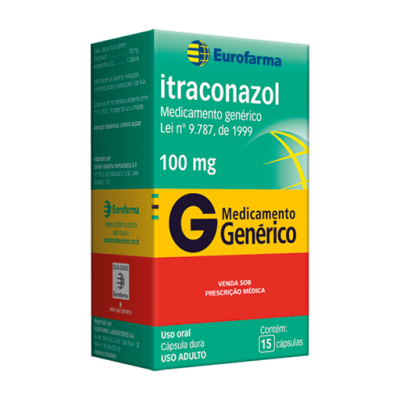 Itraconazol 100Mg 15Cps Gen.eurofarma