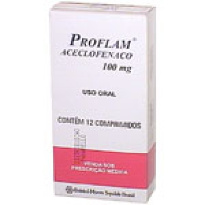 Proflam 100Mg 12Cpr