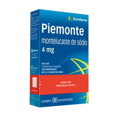 Piemonte 4Mg 30Cpr Mastigáveis