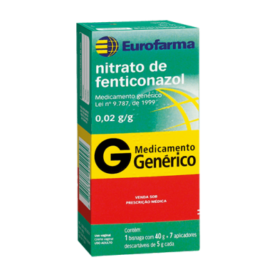 Fenticonazol Creme Vaginal 40G 7 Aplicadores Gen.eurofarma