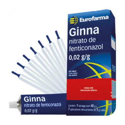 Ginna Creme Vaginal 40G 7 Aplicadores