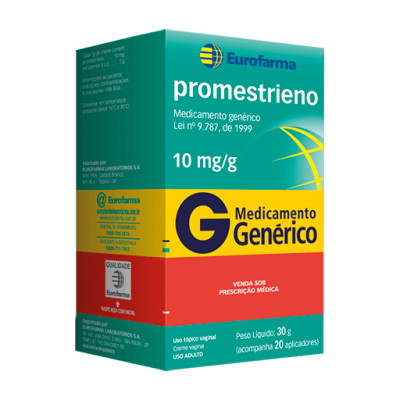 Promestrieno 10Mg Creme 30G Gen.eurofarma