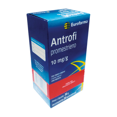 Antrofi 10Mg Creme Vaginal 30G 20 Aplicadores