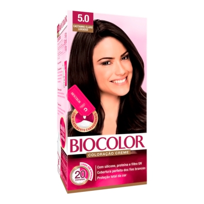 Tintura Biocolor Mini Kit 5.0 Castanho Claro Luxuoso