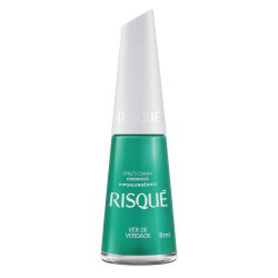Esmalte Risque Coloridos Ver de Verdade 8ML