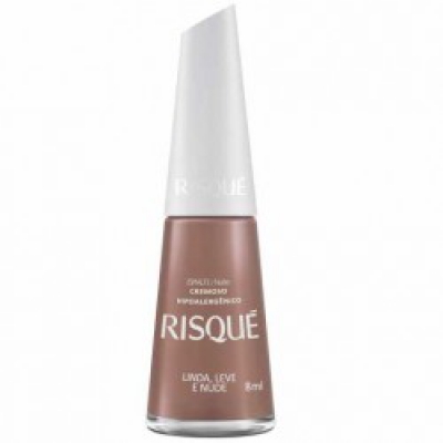 Esmalte Risque Nude Linda Leve Nude 8ML