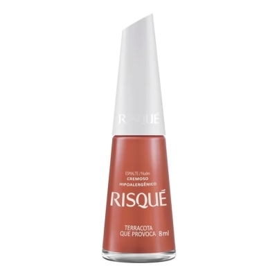 Esmalte Risque Nude Terracota Que Provoca 8ML