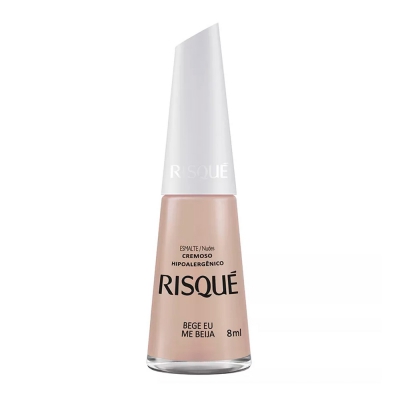 Esmalte Risque Nude Bege Eu Me Beija 8ML