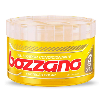 Gel Fixador Bozzano Amarelo Proteção Solar 300G