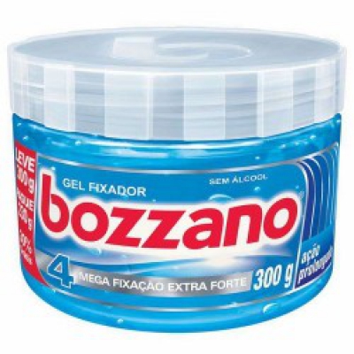 Gel Fixador Bozzano Azul Ação Prolongada 300G
