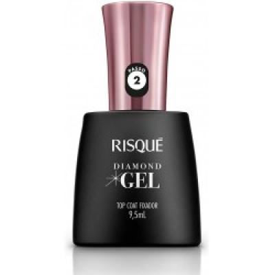 Esmalte Risque Diamond Gel Top Coat 9.5ML