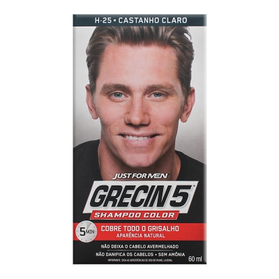 Grecin 5 Homem Castanho Claro