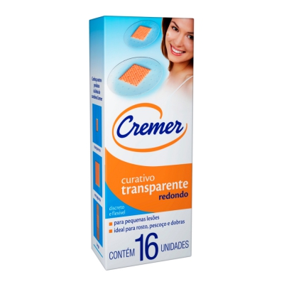 Curativo Cremer Care Transparente Redondo 16Un