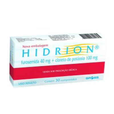 Hidrion 40Mg + 100Mg 30Cpr