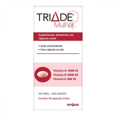 Triade Mulher 30Cps
