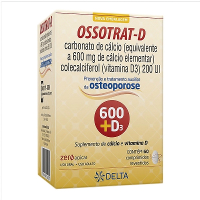 Ossotrat D 600Mg + Vitamina D 60Cpr