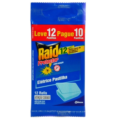 Raid Elétrico Refil Leve 12Un Pague 10Un