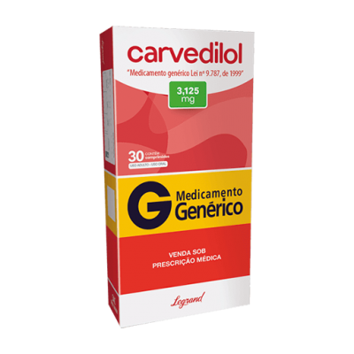 Carvedilol 3,125Mg 30Cpr Gen.legrand