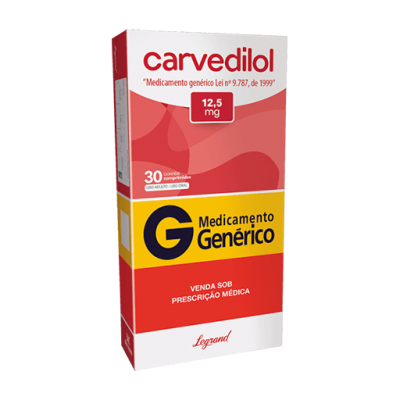 Carvedilol 12,5Mg 30Cpr Gen.legrand