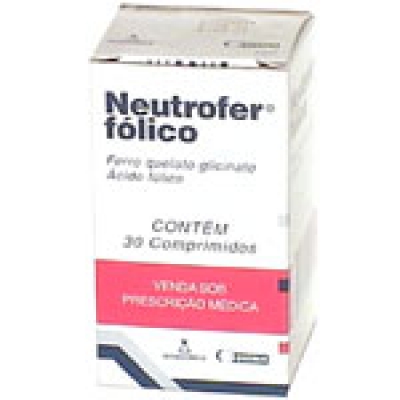 Neutrofer Fólico 150Mg 30Cpr