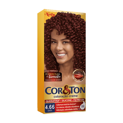Tintura Cor e Ton 4.66 Bordeaux
