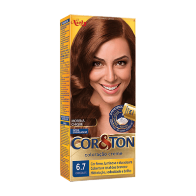 Tintura Cor e Ton 6.7 Chocolate