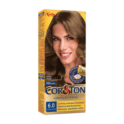 Tintura Cor e Ton 6 Louro Escuro