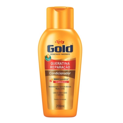 Condicionador Niely Gold Queratina Reparação 200ML