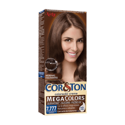 Tintura Cor e Ton 7.777 Louro Marrom Intenso