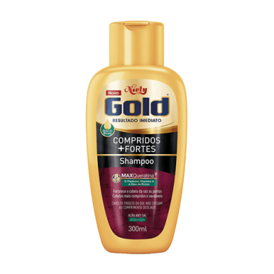 Shampoo Niely Gold Compridos+Fortes 300ML