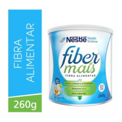 Fibermais Nestlé Lata 260G Sem Sabor