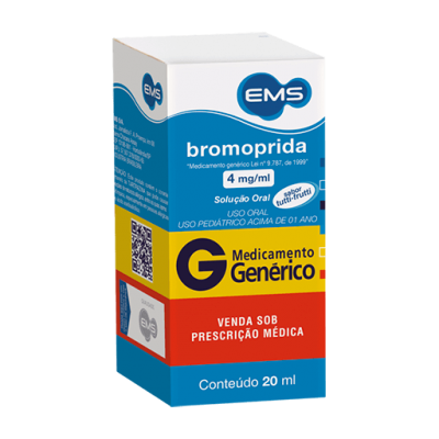 Bromoprida 4Mg/ml Gotas 20ML Gen.ems