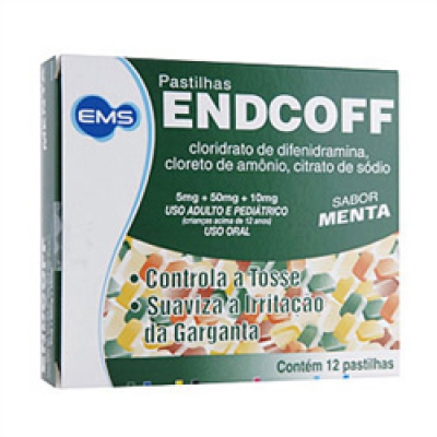 Endcoff Pastilhga 12Un Menta