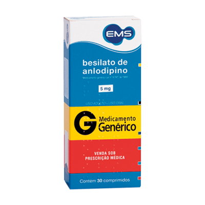Anlodipino 5Mg 30Cpr Gen.ems