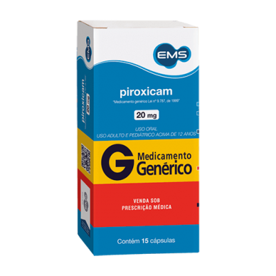 Piroxicam 20Mg 15Cpr Gen.ems