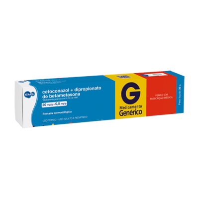 Cetoconazol + Betametasona Pomada 30G Gen.ems